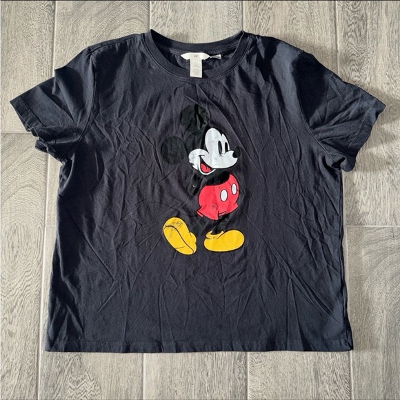 H&M | Tops | Hm Mickey Mouse Tshirt | Poshmark